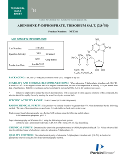 ADENOSINE 5`-DIPHOSPHATE, TRISODIUM SALT, [2,8- H]-