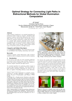 Optimal Strategy for Connecting Light Paths in Bidirectional Methods