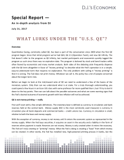 Special Report &mdash; An in-depth analysis from DJ