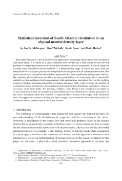 Statistical inversion of South Atlantic circulation in an abyssal neutral