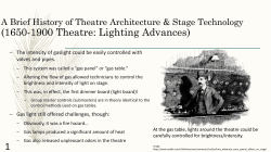 Theatre History