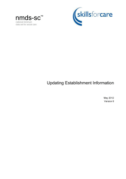 Quick Start Guide – Registration - NMDS-sc