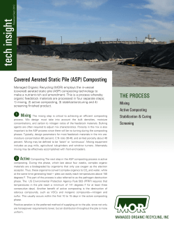 tech insight - Managed Organic Recycling