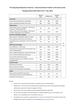 Charging Scheme - ULS