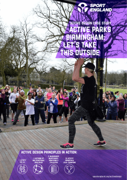 active parks birmingham: let`s take this outside