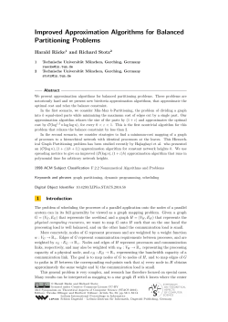 Improved Approximation Algorithms for Balanced