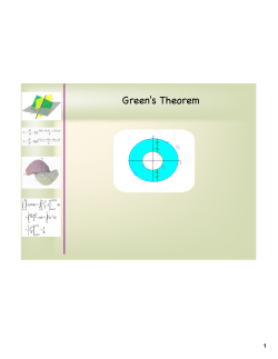 Green`s Theorem