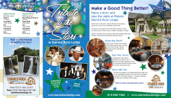 2017 Show Schedule - Starved Rock Lodge