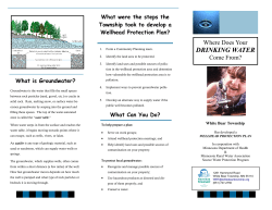 drinking water - White Bear Township