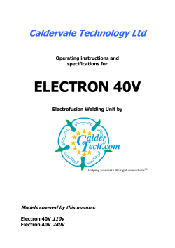 electron 40v - Caldervale Technology