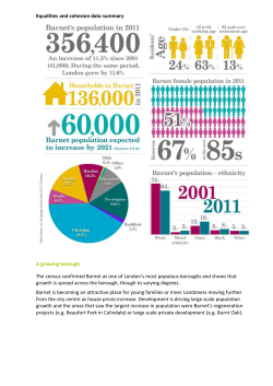 Equalities and cohesion data summary