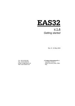 EAS32 - Costech Analytical FTP server
