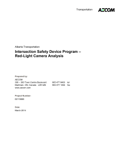 Red Light Camera Analysis