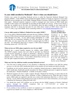 Is your child enrolled in Medicaid? Here`s what you should know: