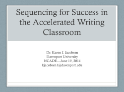 PPTX - ALP – Accelerated Learning Program