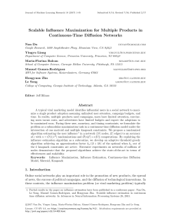 Scalable Influence Maximization for Multiple Products in Continuous