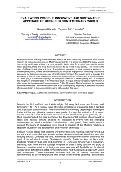 PLEA 2008 Paper Title - Universiti Kebangsaan Malaysia