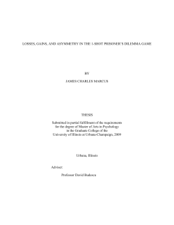 losses, gains, and asymmetry in the 1