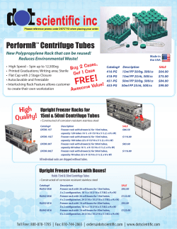 PerformR&trade; Centrifuge Tubes