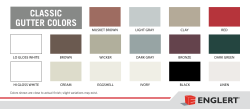Gutter Color Card 90097A front