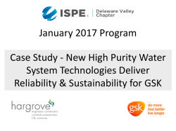 New High Purity Water System Technologies Deliver Reliability
