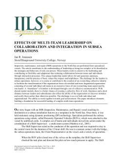 Effects of Multi-Team Leadership on