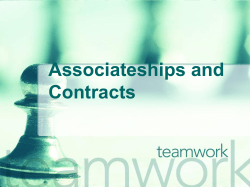 Choosing an Associateship - Academy of General Dentistry