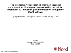 125I&ndash;IL-13 binding to CHO-K1 and T98G cells