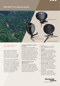 SWE-DISH&reg;>CCT>Antenna>System