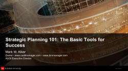 Step Four: Define your goals