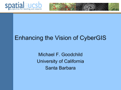 Enhancing the Vision of CyberGIS