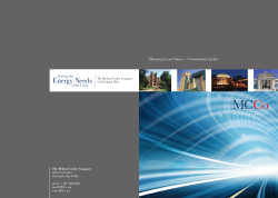 Energy Needs - Medical Center Company