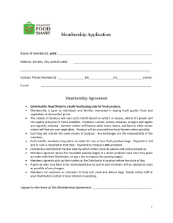 CFS Membership Application Form