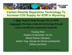 Carbon Dioxide Separation Technology To Increase CO2 Supply for