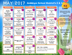 Click Here To Enter Text - Anderson School District Three