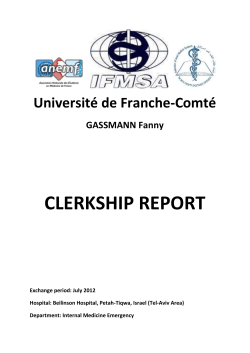 Beilinson Hospital, Petah-Tiqwa, Israel (Tel-Aviv Area)