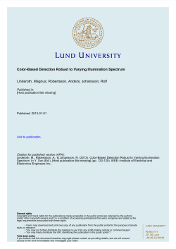 Color-Based Detection Robust to Varying Illumination Spectrum