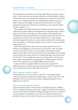 Herpes - BASHH Guidelines