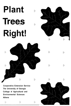 Plant Trees Right! - Iowa State University Extension and Outreach