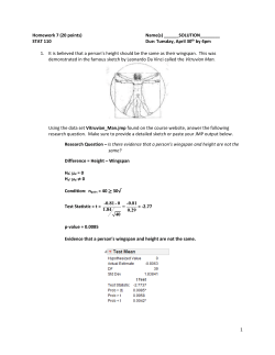 Homework 7 (20 points) Name(s) ______SOLUTION________