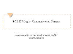 S.72-227 Digital Communication Systems