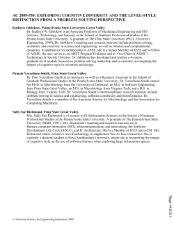 Exploring Cognitive Diversity And The Level Style