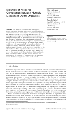 Evolution of resource competition between mutually dependent