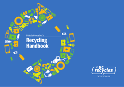 British Columbia`s Recycling Handbook