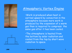 Atmospheric Vortex Engine