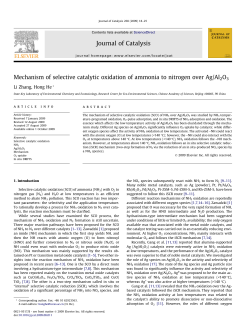 Mechanism of selective catalytic oxidation of ammonia to nitrogen