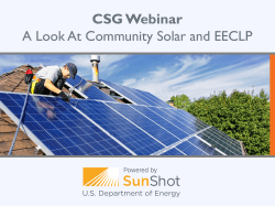 Community Solar - National Association of Regional Councils