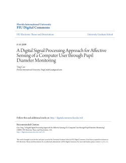A Digital Signal Processing Approach for Affective Sensing of a