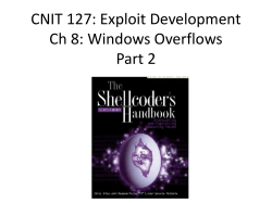 CNIT 127: Exploit Development Ch 1: Before you begin