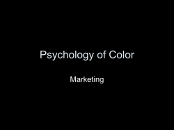 Psychology of Color